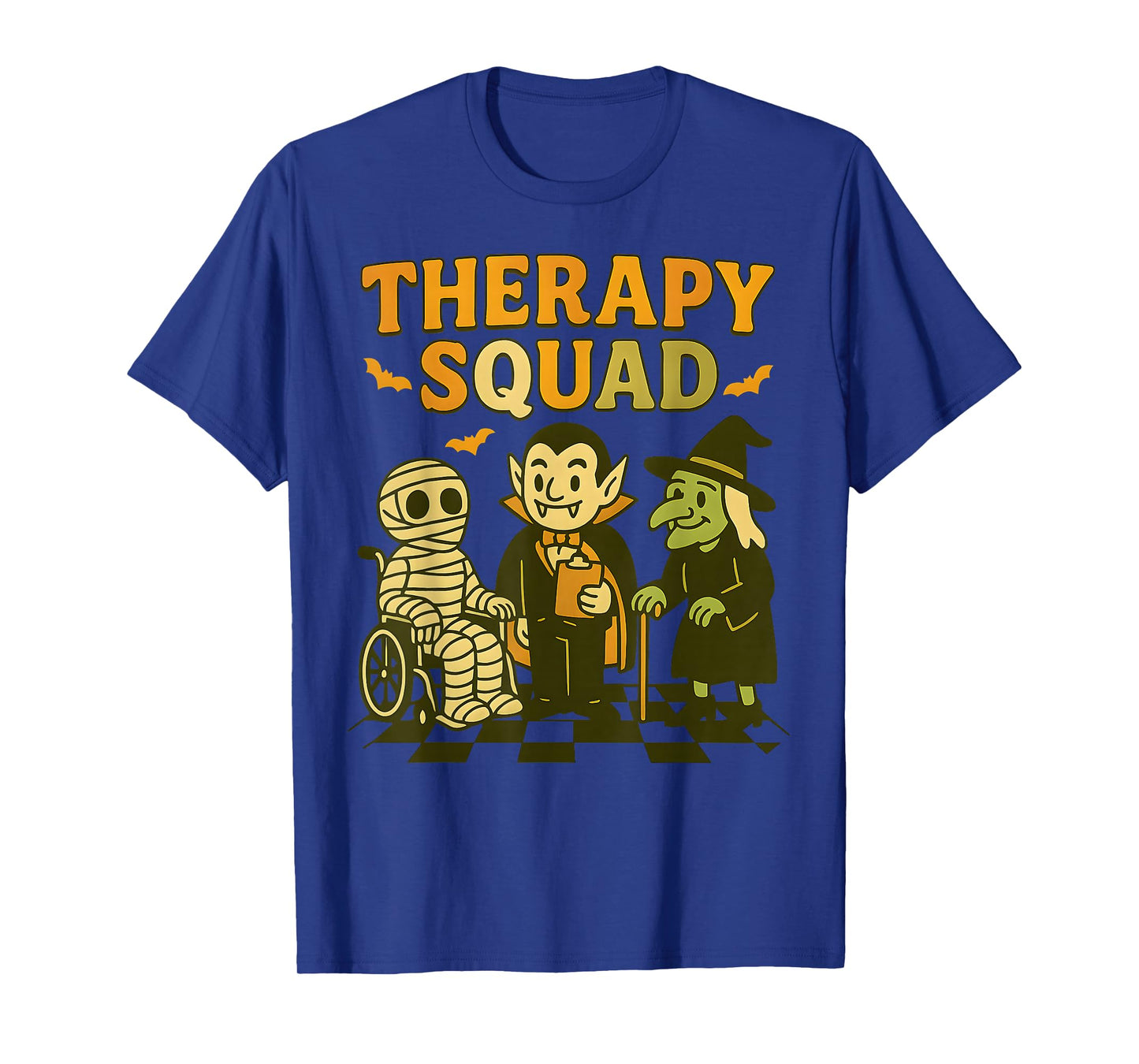Funny Therapy Squad Retro OT PT Team Cute Halloween Physical T-Shirt