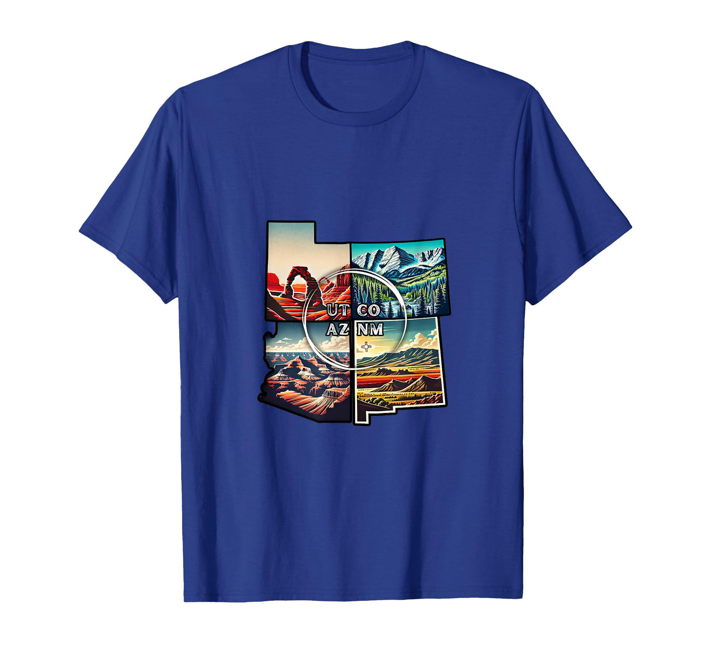 4 Corners National Monument T-Shirt