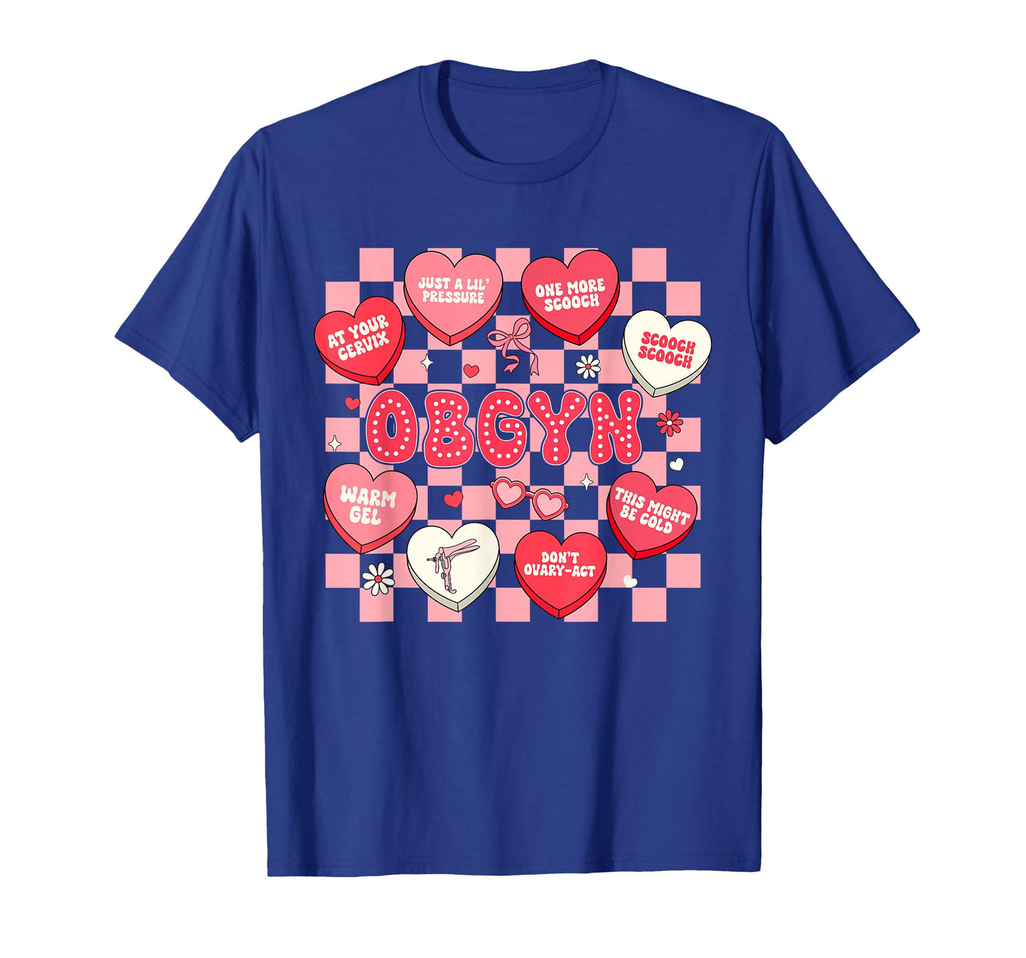 OB-GYN Nurse Valentines Obstetrician Gynecologist Nurse T-Shirt
