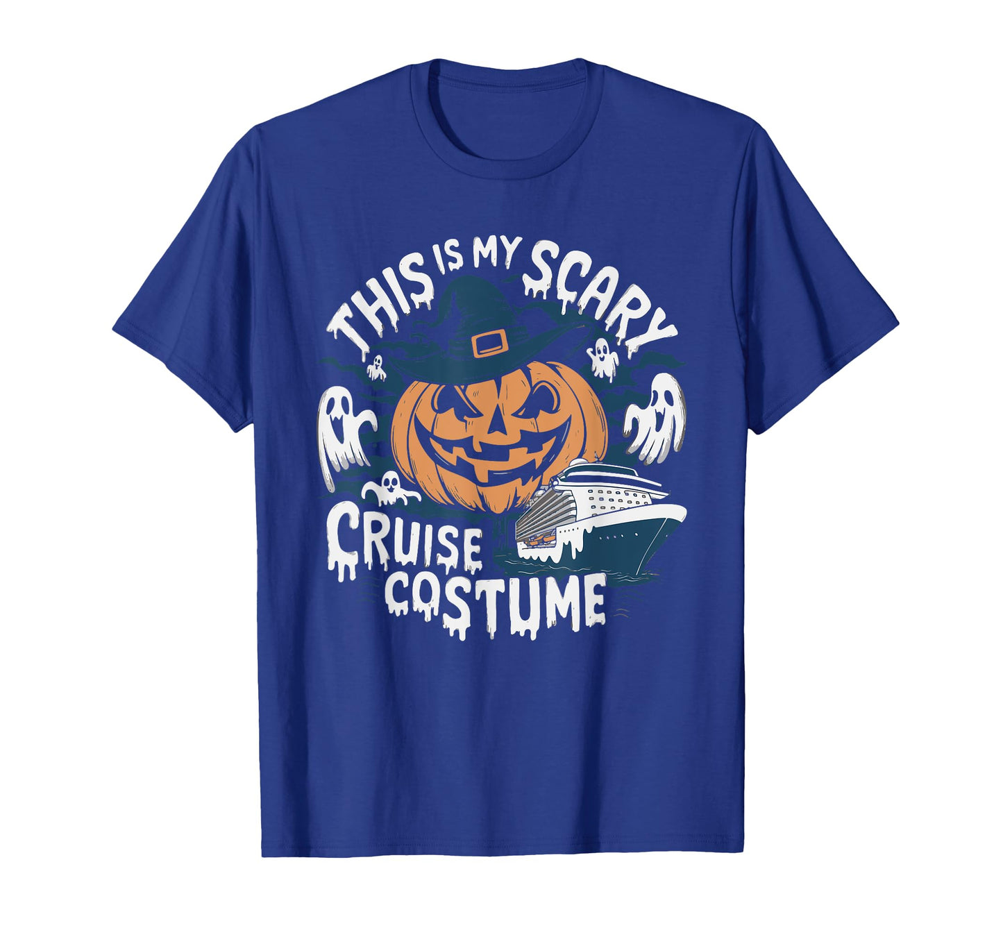 This Is My Scary Cruise Costume Vacation Cruising T-Shirt
