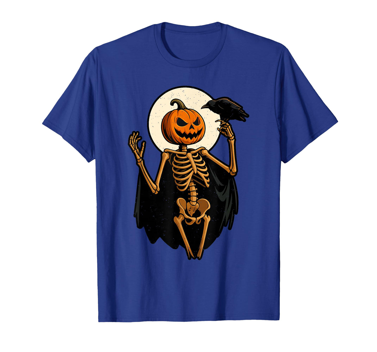 Pumpkin Skeleton Halloween Jack O Lantern Spooky Season T-Shirt