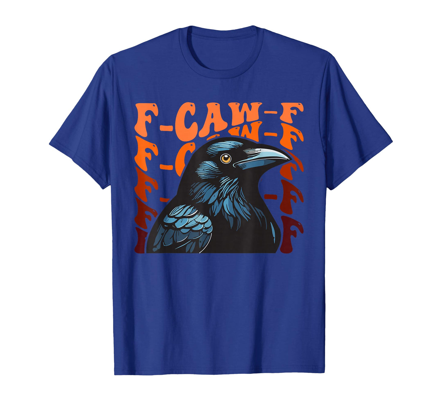 F-Caw-F Funny Raven Halloween Gothic Look T-Shirt