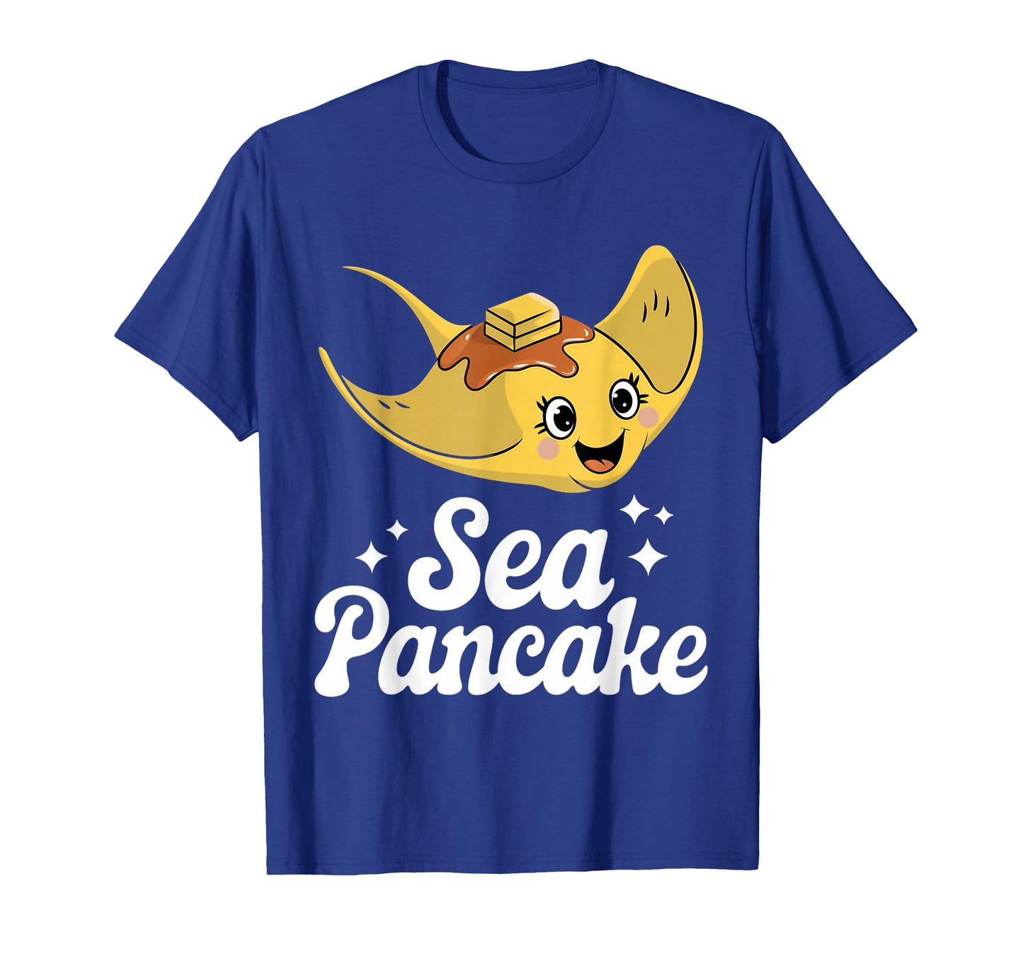 Sea Pancake Sea Ocean Stingray Animal Manta Ray T-Shirt