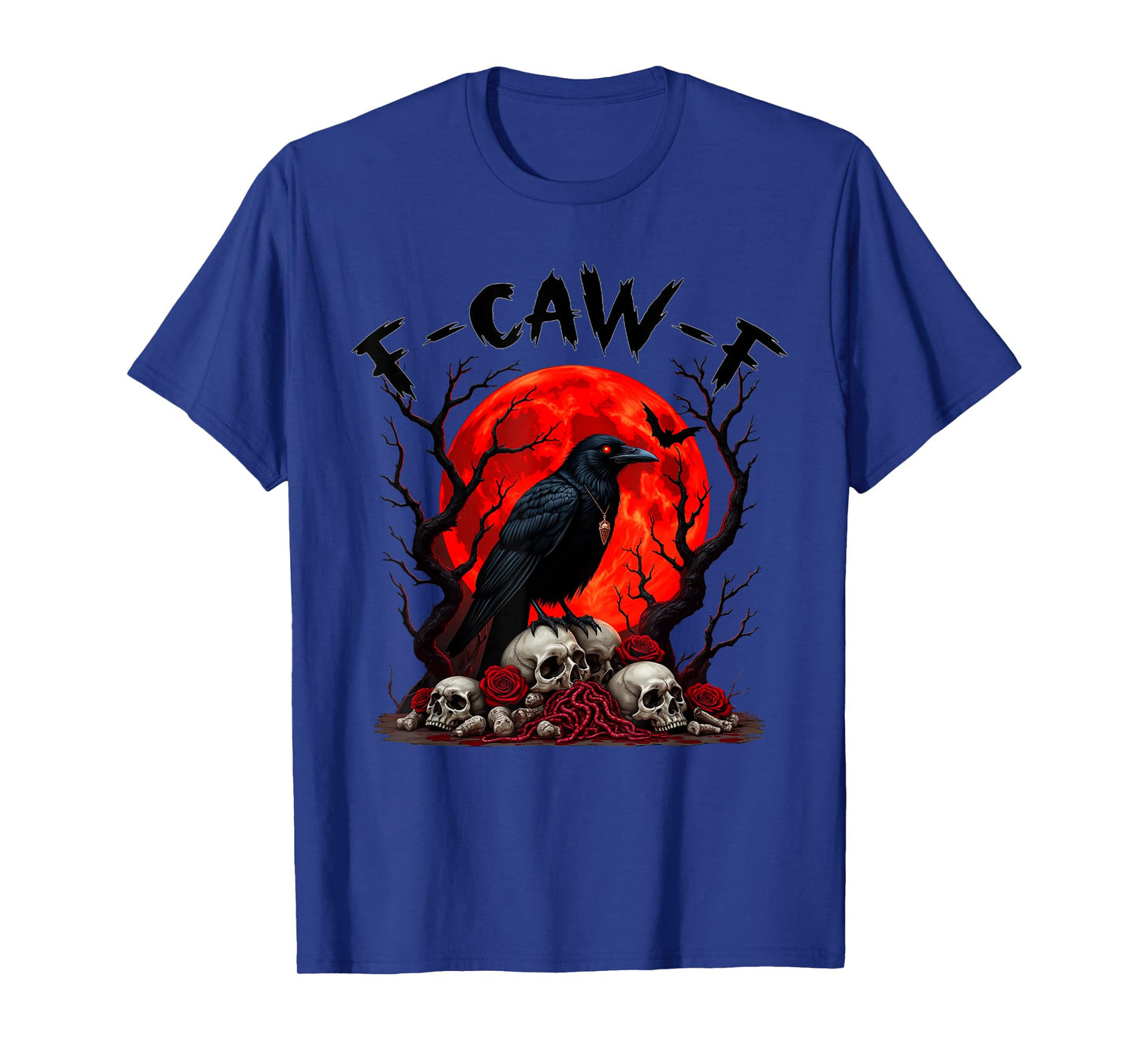 F-Caw-F Crow Funny Black Crow Lover Dark Humor Black Bird T-Shirt