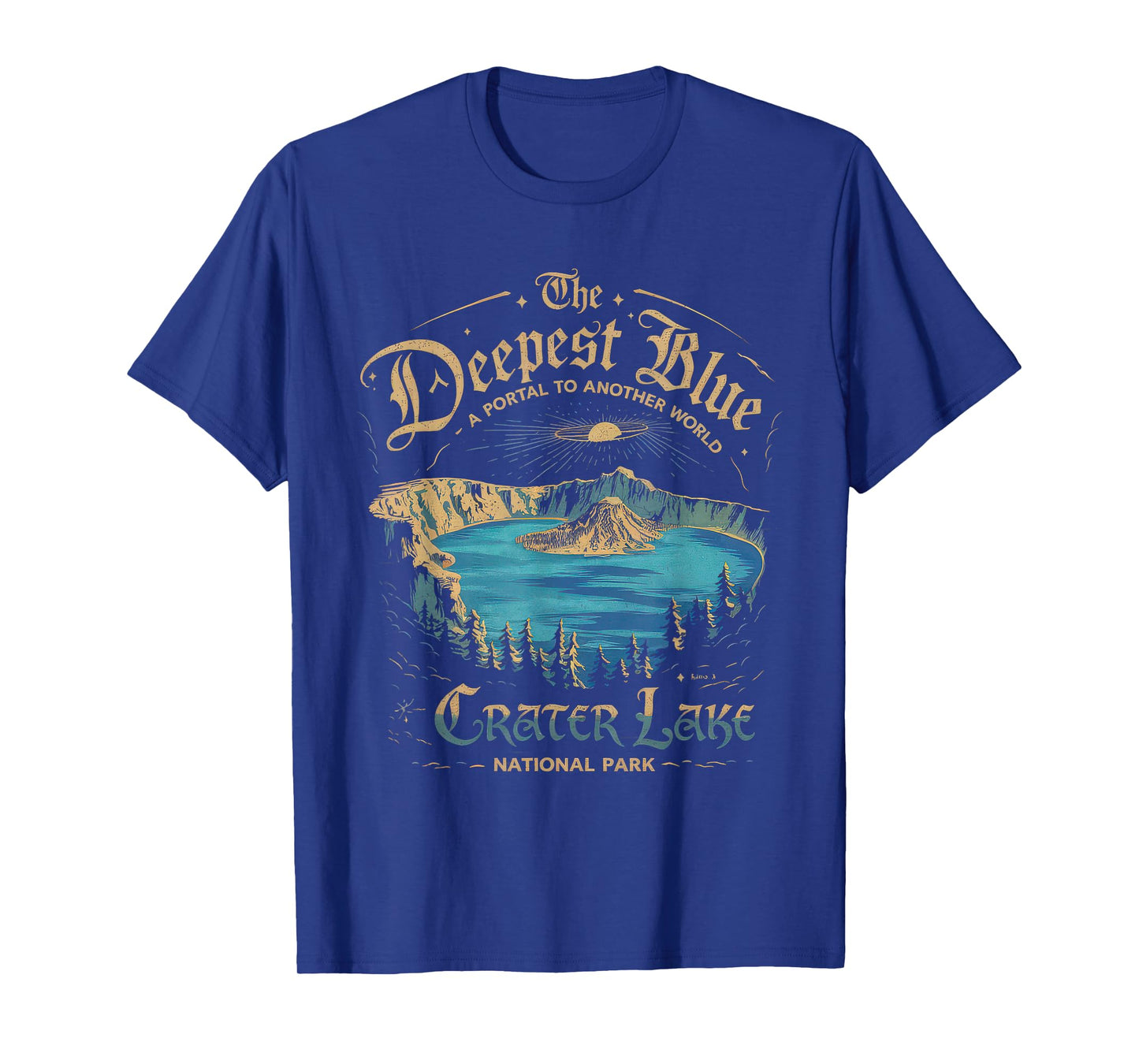 Crater Lake National Park Tshirt Men Women Oregon Mazama T-Shirt