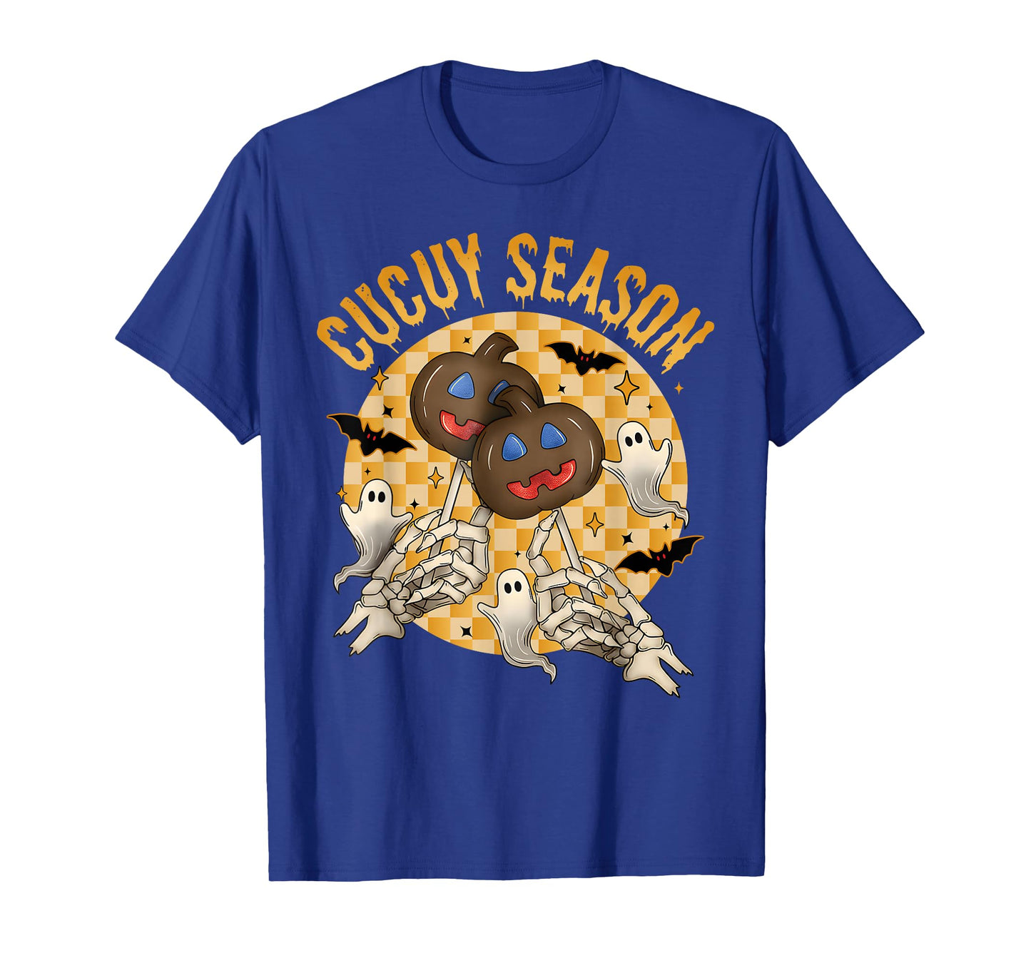 Cucuy Season Funny Skeleton Hands Halloween T-Shirt