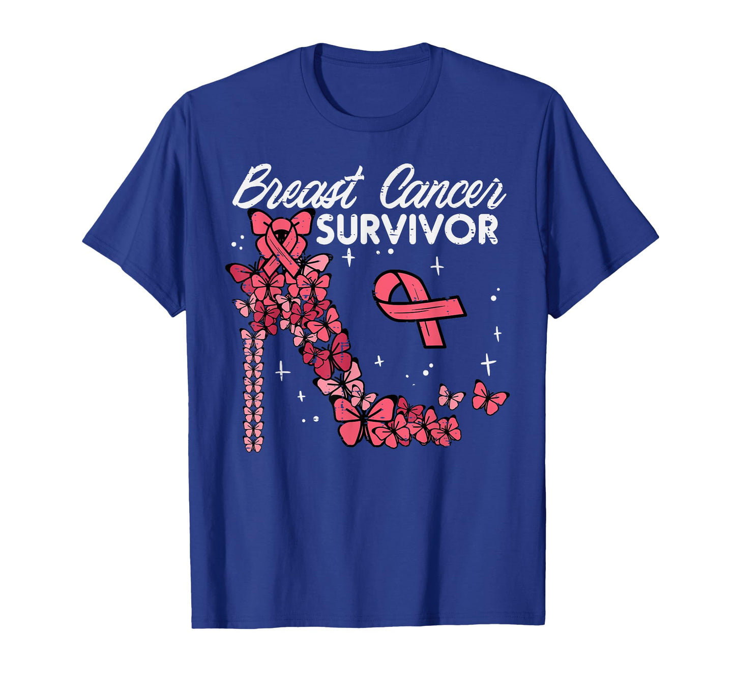 Breast Cancer Survivor Pink Womens Breast Cancer Awareness T-Shirt