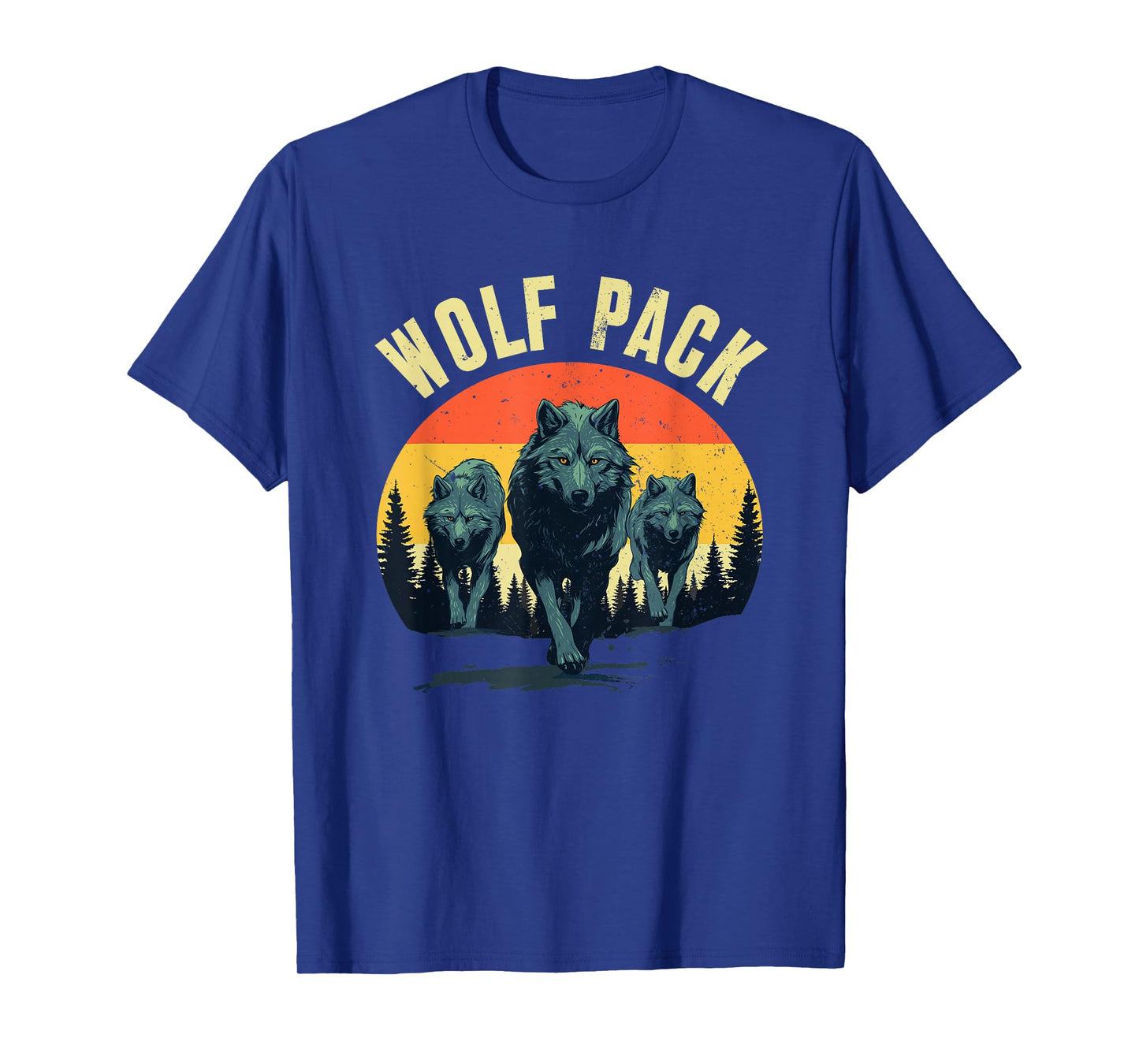 Cool Wolf Costume For Men Women Kids Howling Wolf Wolf Lover T-Shirt