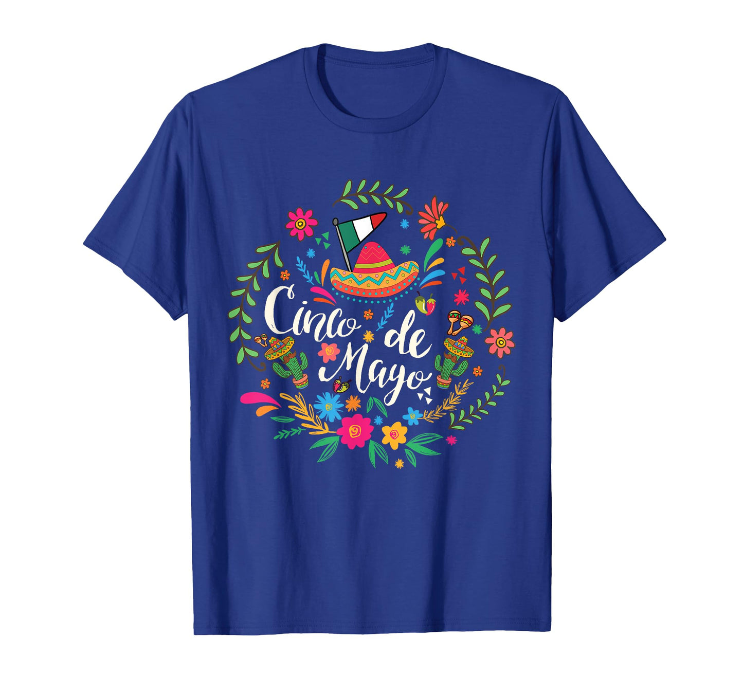 Cinco de Mayo, Funny Mexican fiesta 5 De Mayo T-Shirt