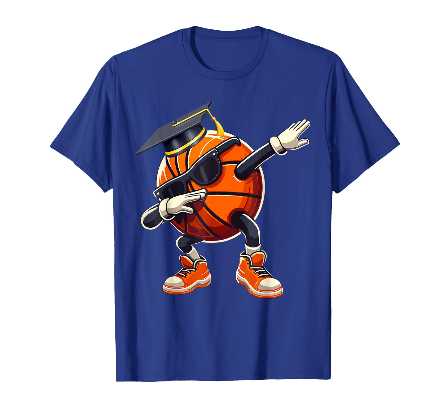Senior 2025 Dabbing Basketball Ball Class Of 2025 Graduation T-Shirt