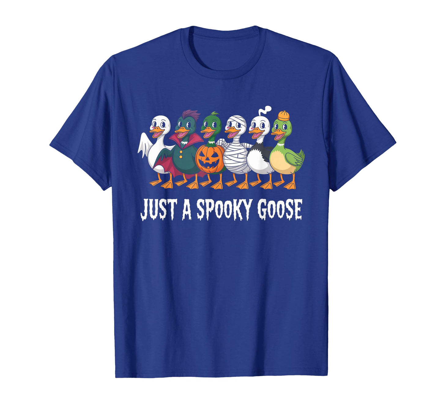 Funny Spooky Goose Saying Humorous Halloween Costume Gag T-Shirt