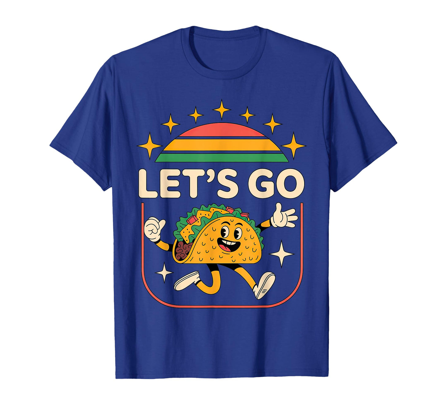 Dabbing Taco Let's Go Taco T-Shirt