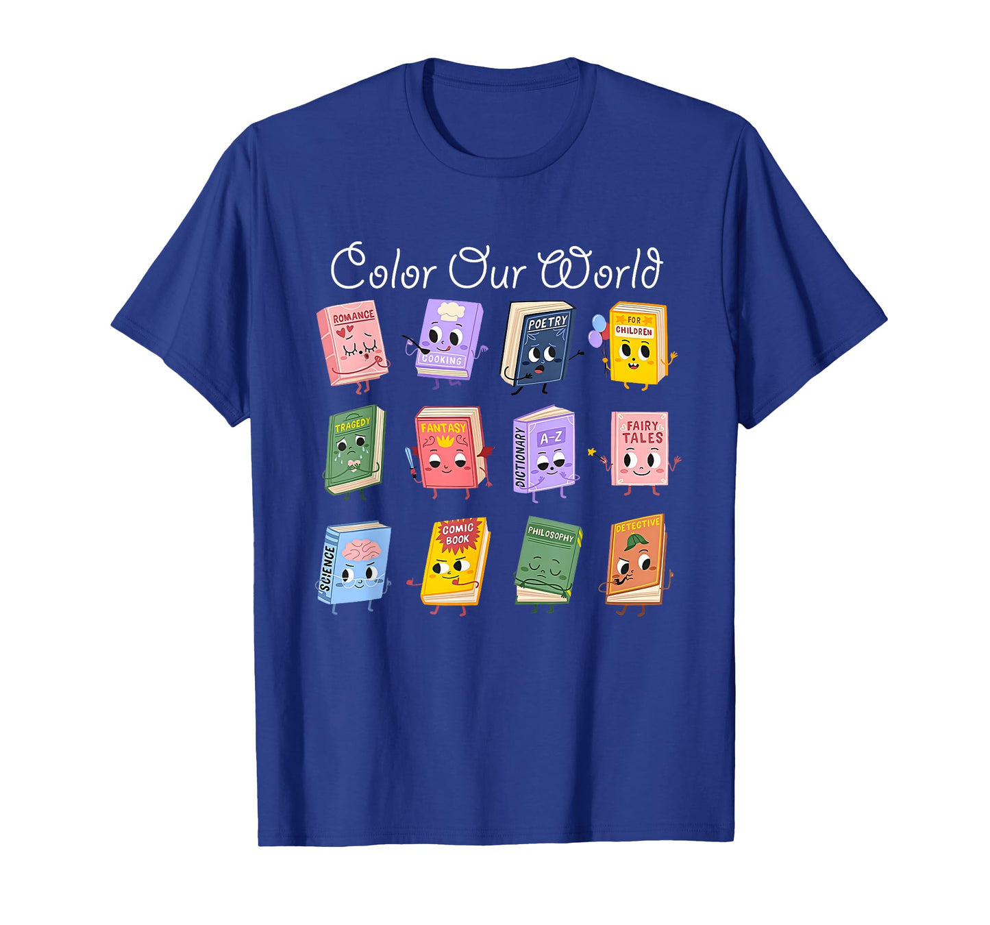 Color Our World Summer Reading 2025 for Men Women Kids T-Shirt