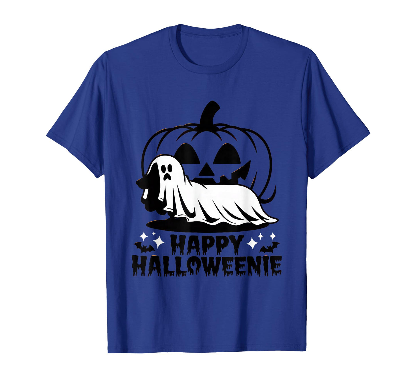 Happy Halloweenie Tshirt Women Men Wiener Monster Party T-Shirt