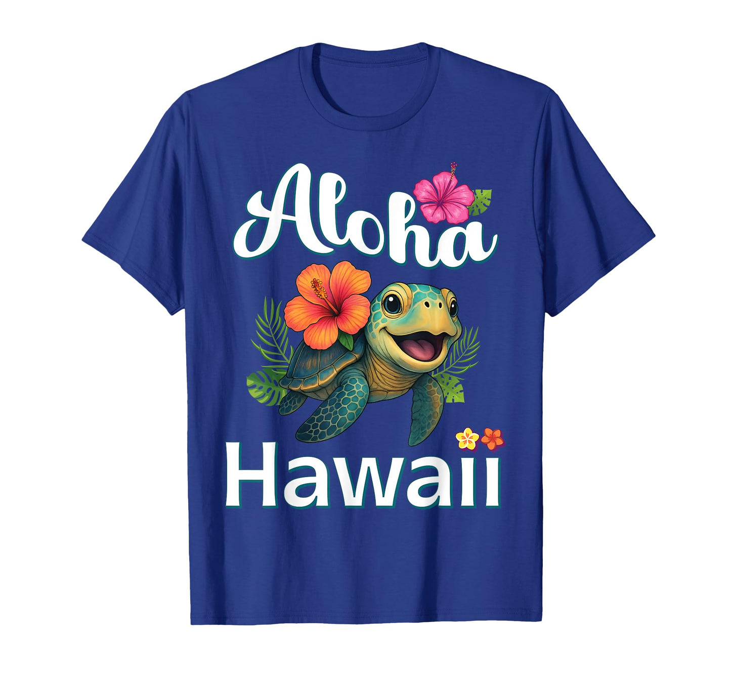 Aloha Hawaii Turtle Hawaiian Island Kids Toddler Men Women T-Shirt