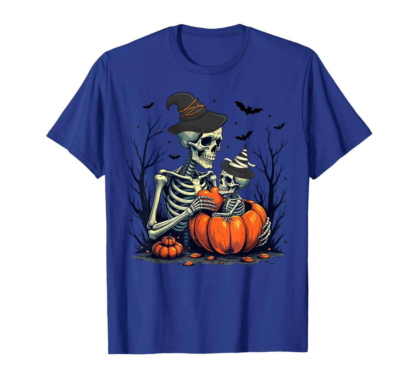 Skeleton Pregnancy Announcement Mom Women Halloween T-Shirt
