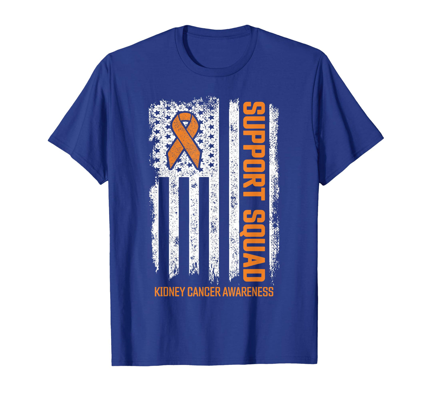 Kidney Cancer Support Squad Family Kidney Cancer Awareness T-Shirt