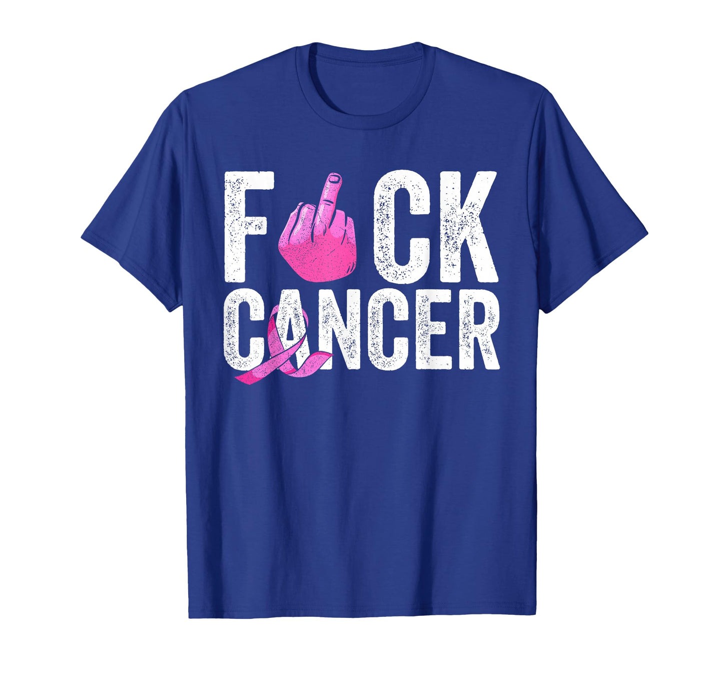 Fuck Breast Cancer Apparel Pink Ribbon Support Fighter Women T-Shirt