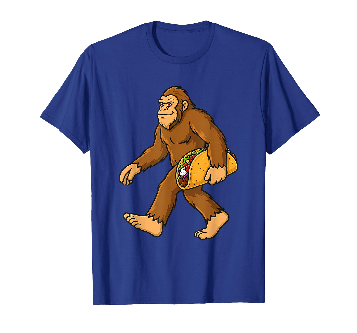 Bigfoot Taco Lover Sasquatch Cinco De Mayo Mexican Food T-Shirt
