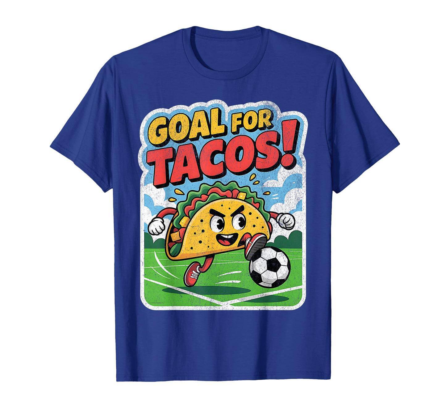 Goal for Tacos – Soccer Taco National Taco Day Design T-Shirt
