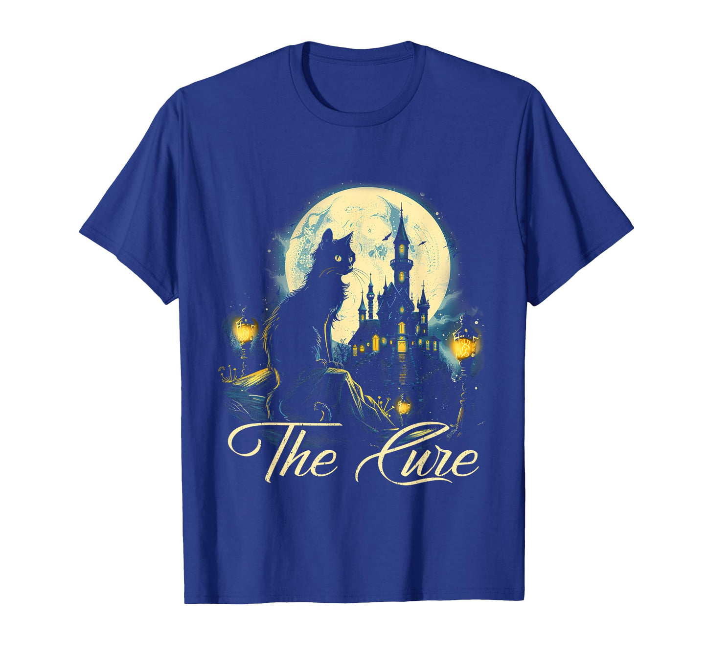 Cures Vintage Art Lovely Animal Musician Funny Outfits Cats T-Shirt