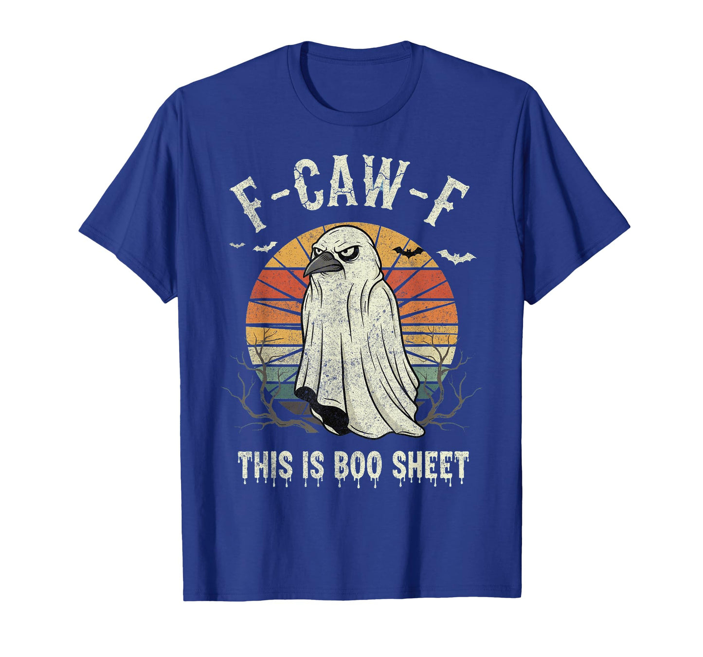 F-Caw-F This is Boo Sheet Ghost Halloween Costume Funny T-Shirt