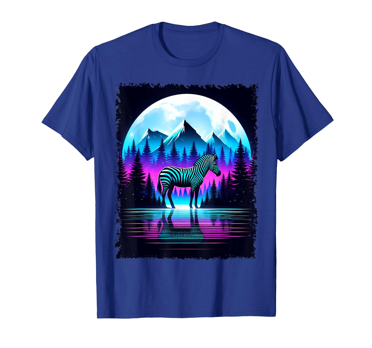 Spirit Animal Zebra Men Women Kids Christmas T-Shirt