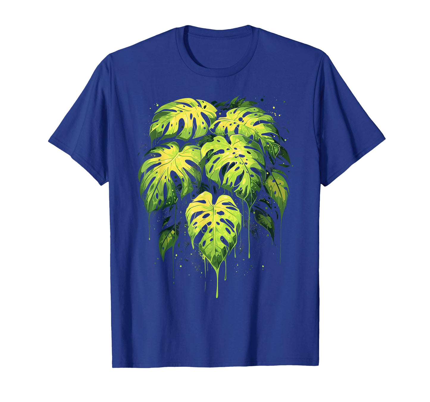 Monstera Deliciosa Plant Lover Lady Daddy Botanical T-Shirt