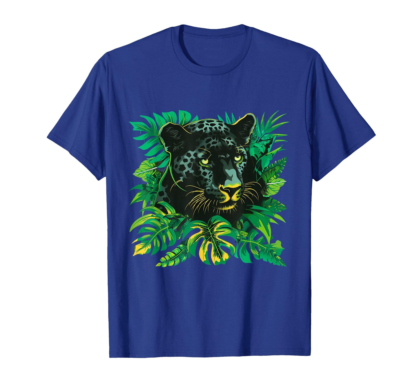 Panther Drawing Animal Art Portrait Nature Panther Lover T-Shirt