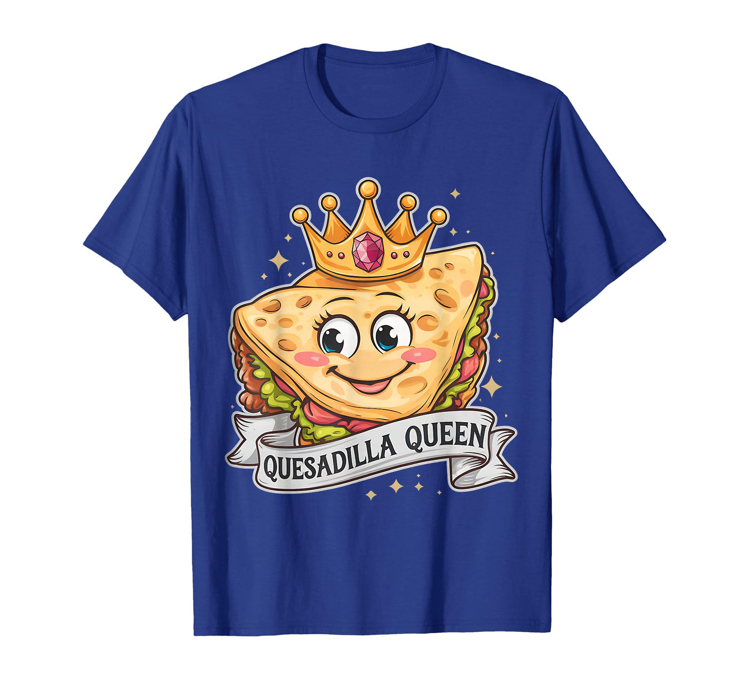 Quesadilla Queen Funny Cinco De Mayo Fiesta Party T-Shirt