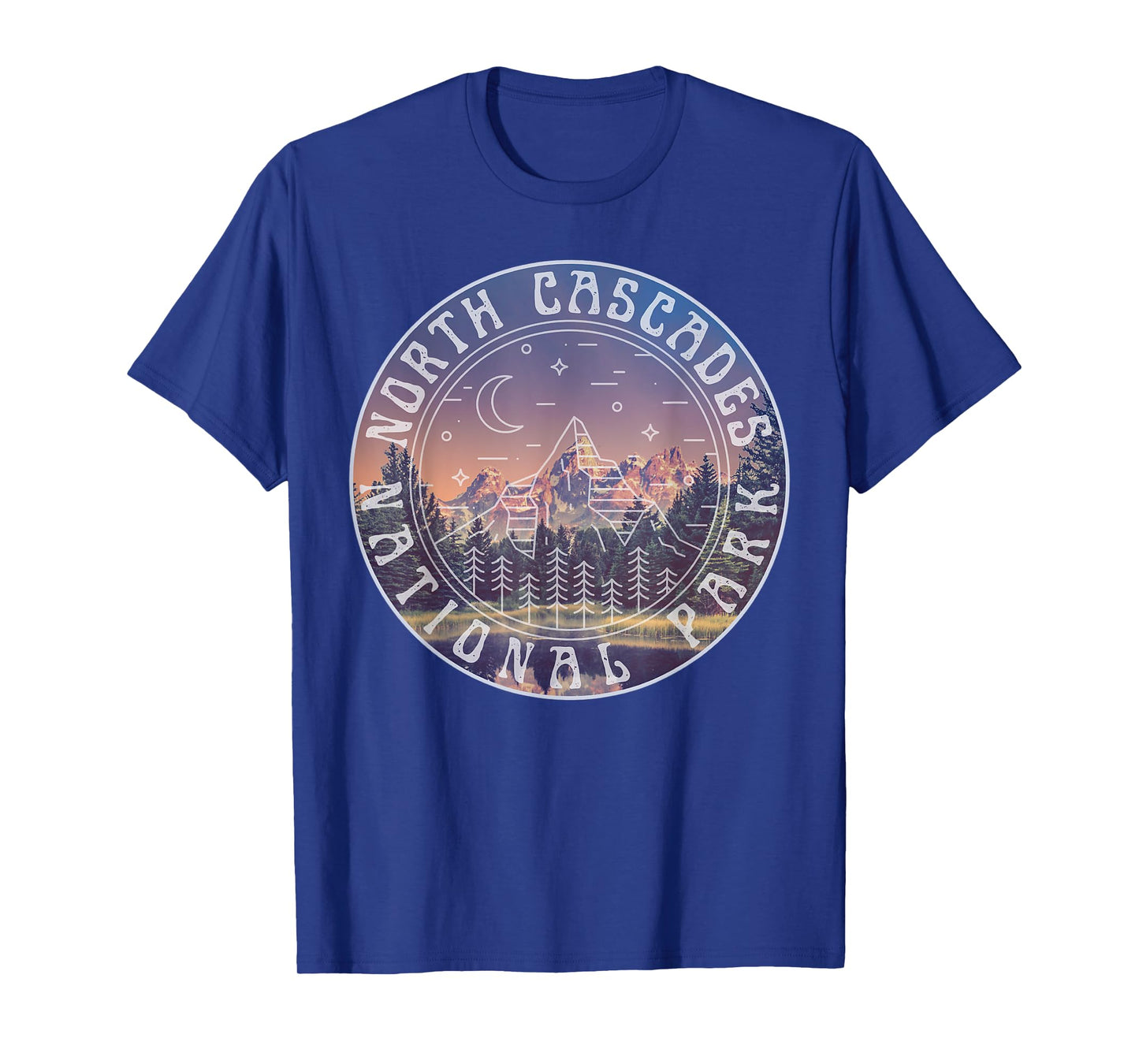 North Cascades National Park Washington Mountains Hiking T-Shirt