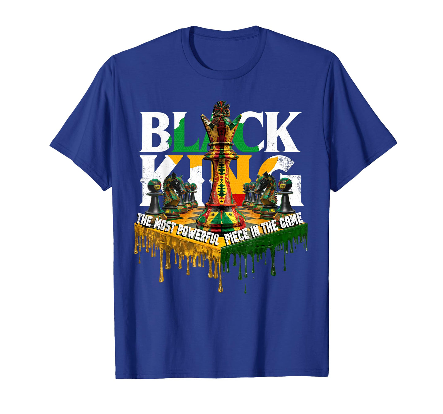 Black History I Am Black Man King Dad Melanin Men Women T-Shirt