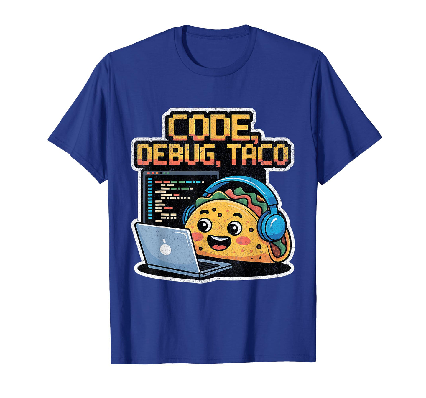 Code, Debug, Taco – Taco Programmer Design for National Taco T-Shirt