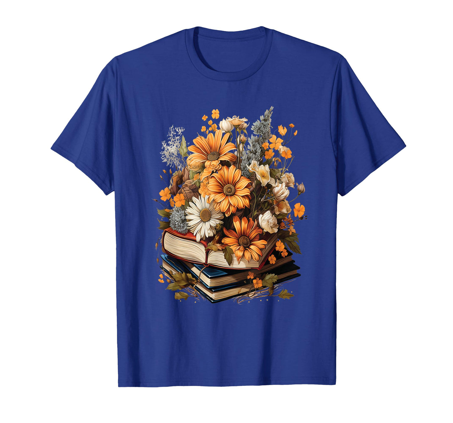Floral Cute Graphic: Women's Vintage Wildflower Design T-Shirt