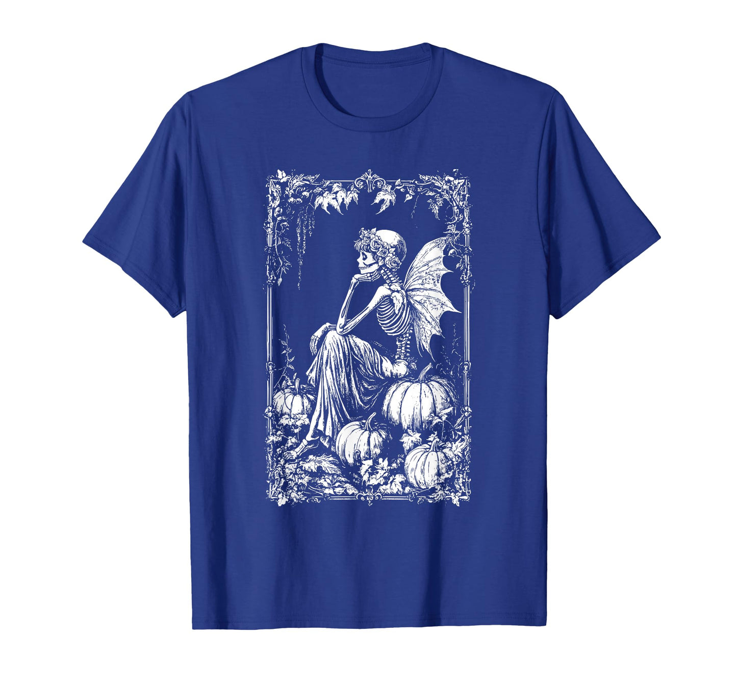 Emo Grunge Gothic Fairy Pumpkins Mystical Fairycore T-Shirt