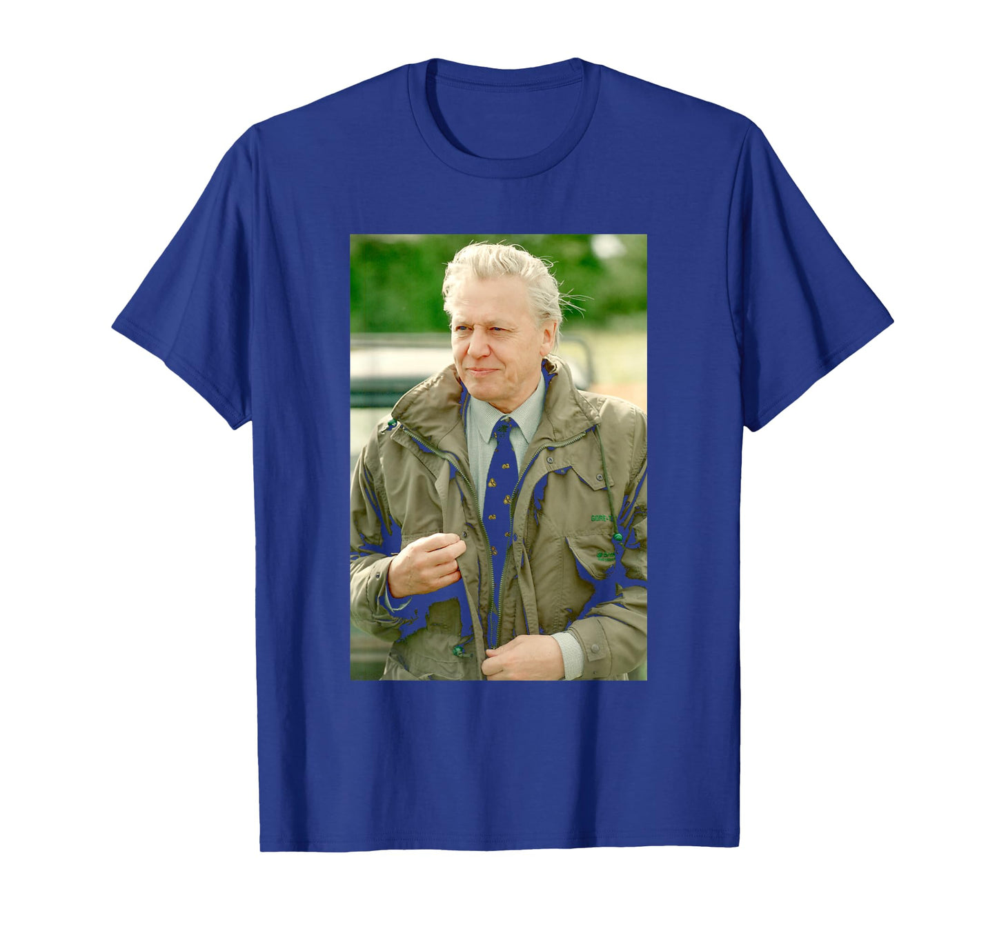 Nature TV Presenter Sir David Attenborough Blue Planet Earth T-Shirt
