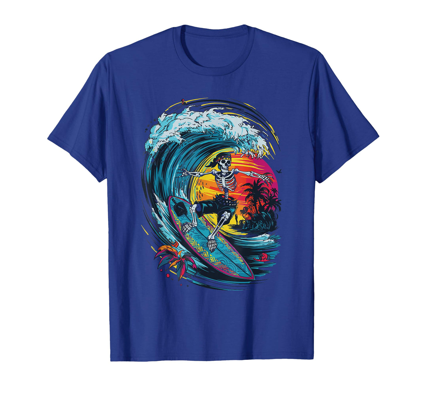 Skeleton Surfing T-Shirt