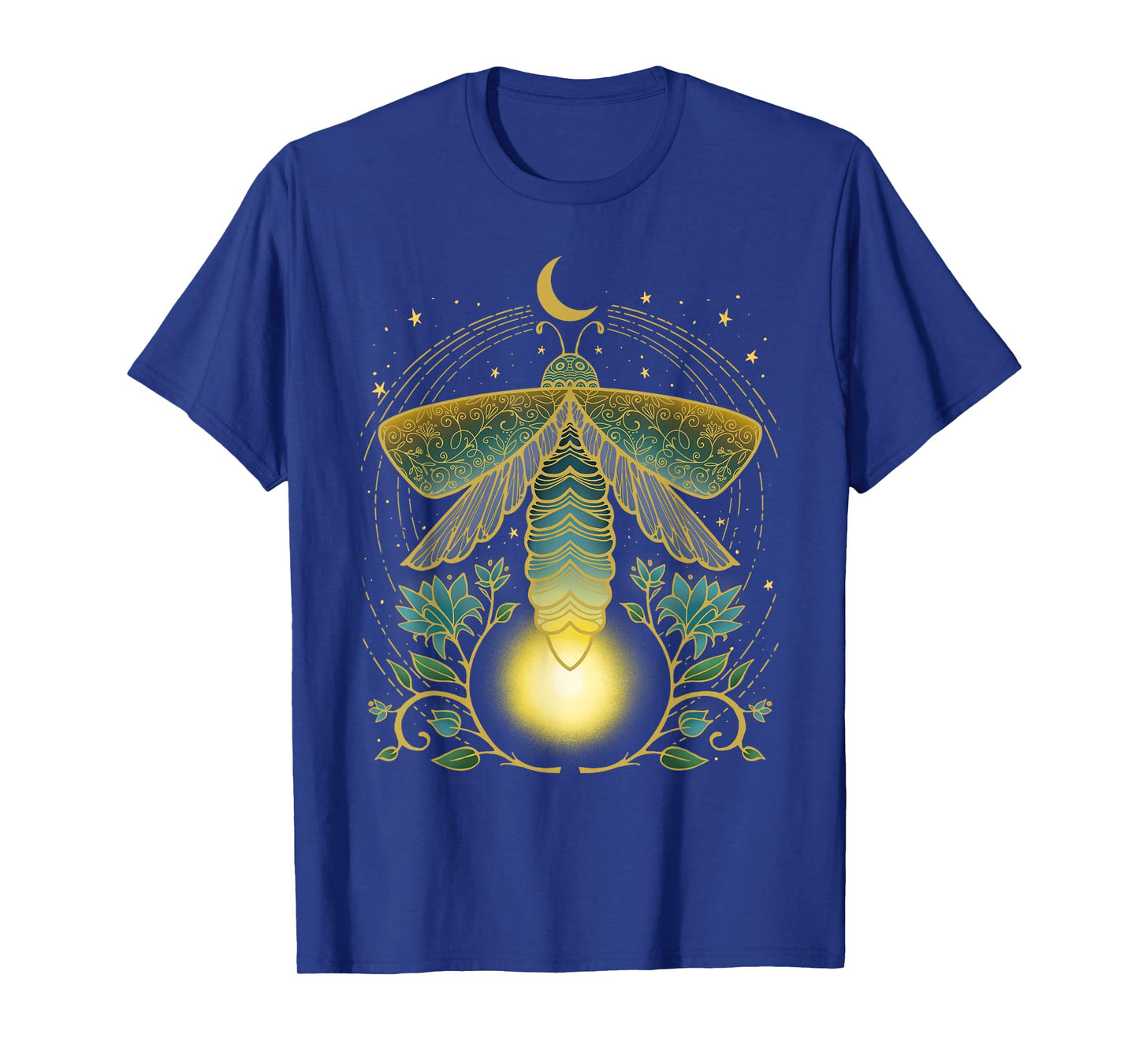 Firefly, Magical Lunar Mystical Design for Nature Lovers T-Shirt