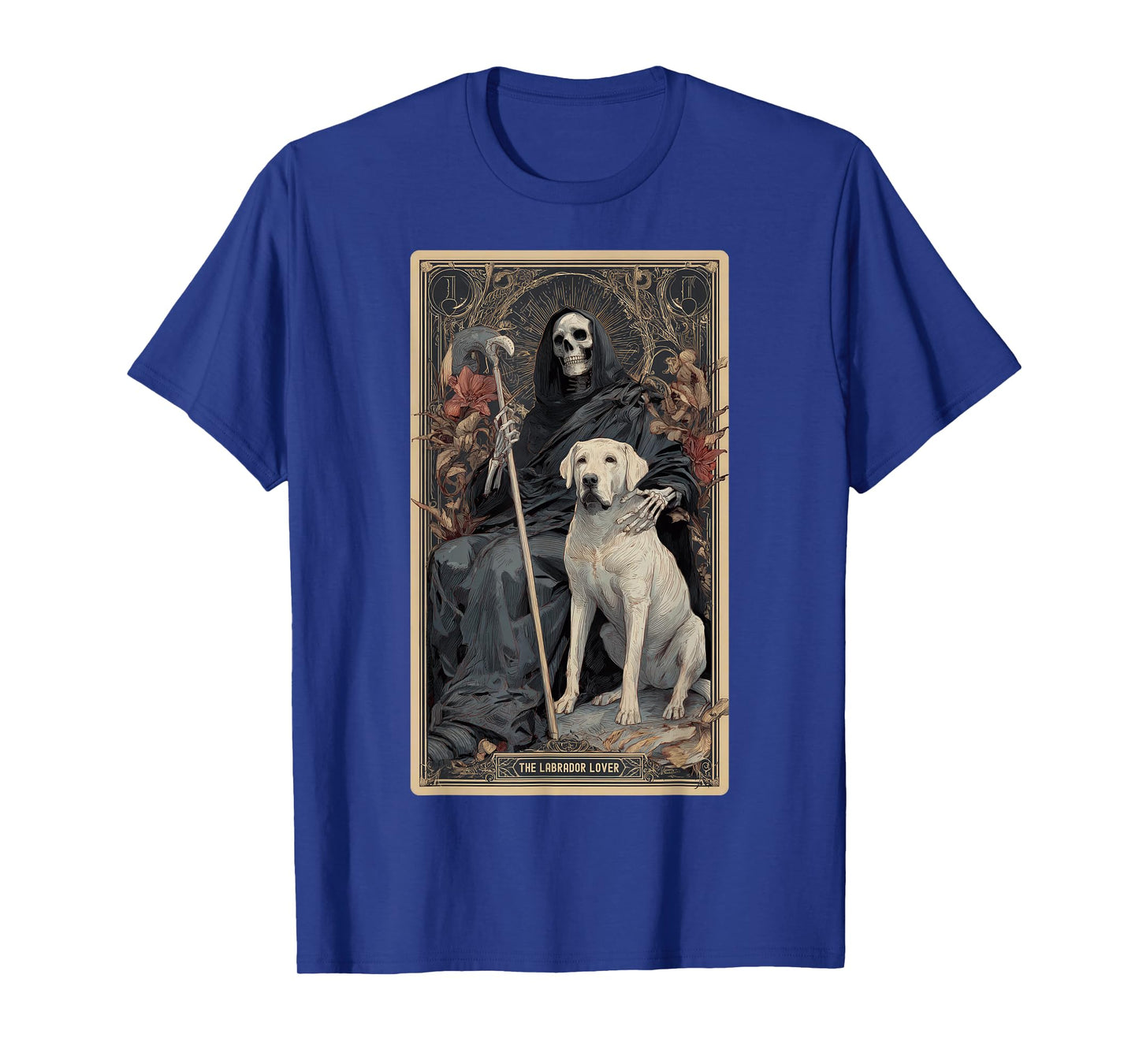 The Labrador Lovers Tarot Card Easy Last Minute Halloween T-Shirt