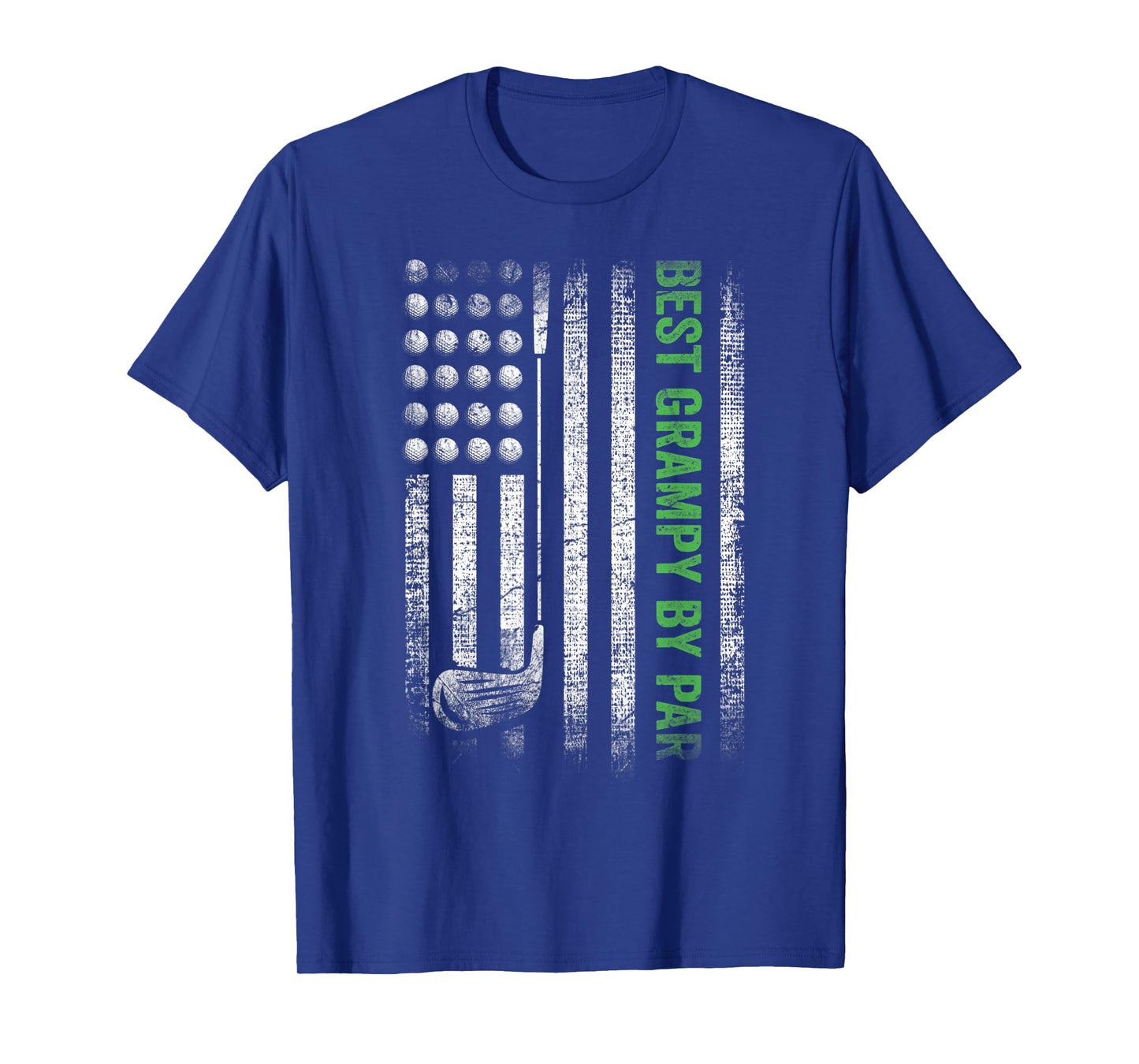 Mens Funny Best Grampy By Par Father's Day Golf T-Shirt