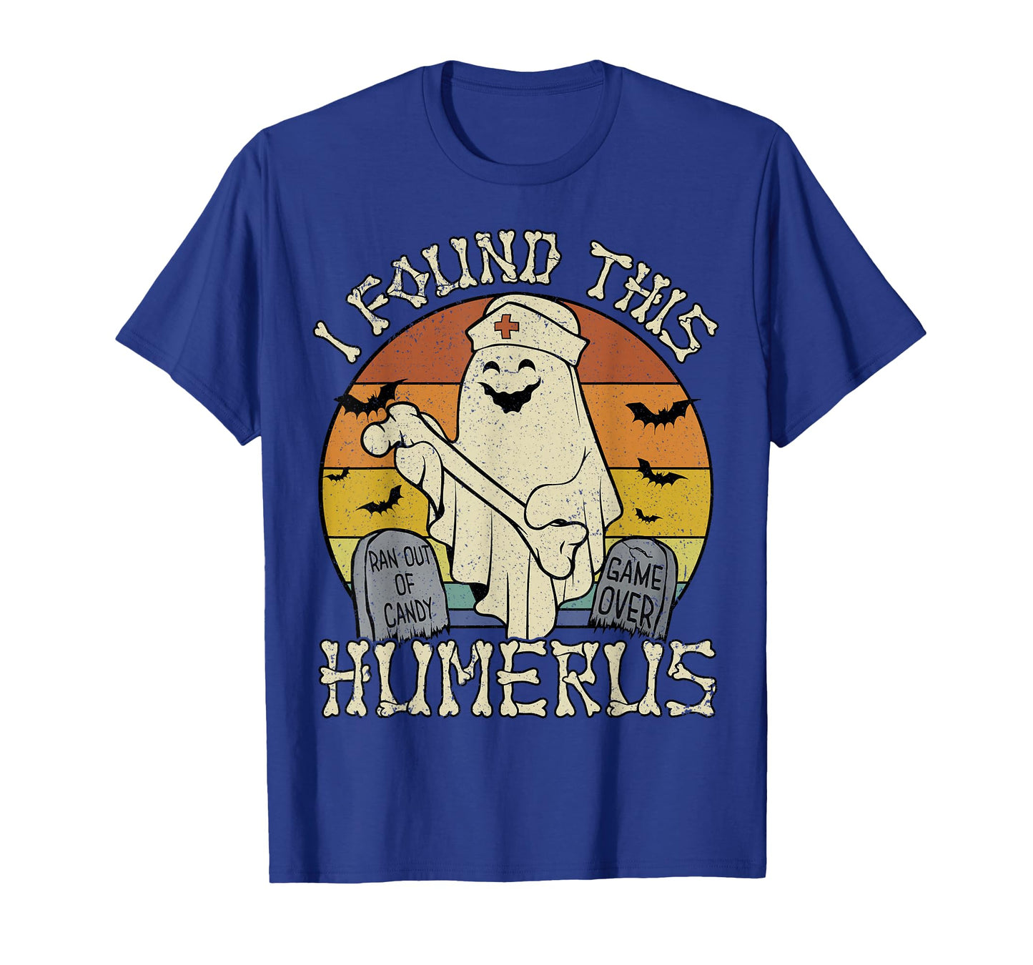 I Found This Humerus Funny Ghost Halloween T-Shirt