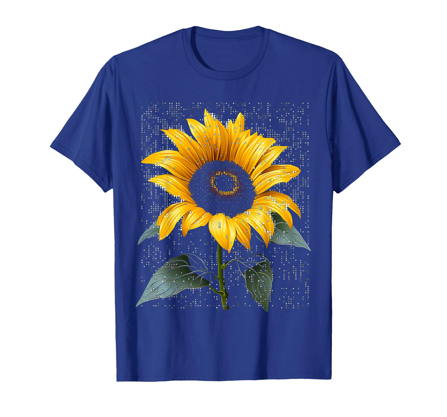 Sunflower Nature Motif Art Graphic Sunflower T-Shirt