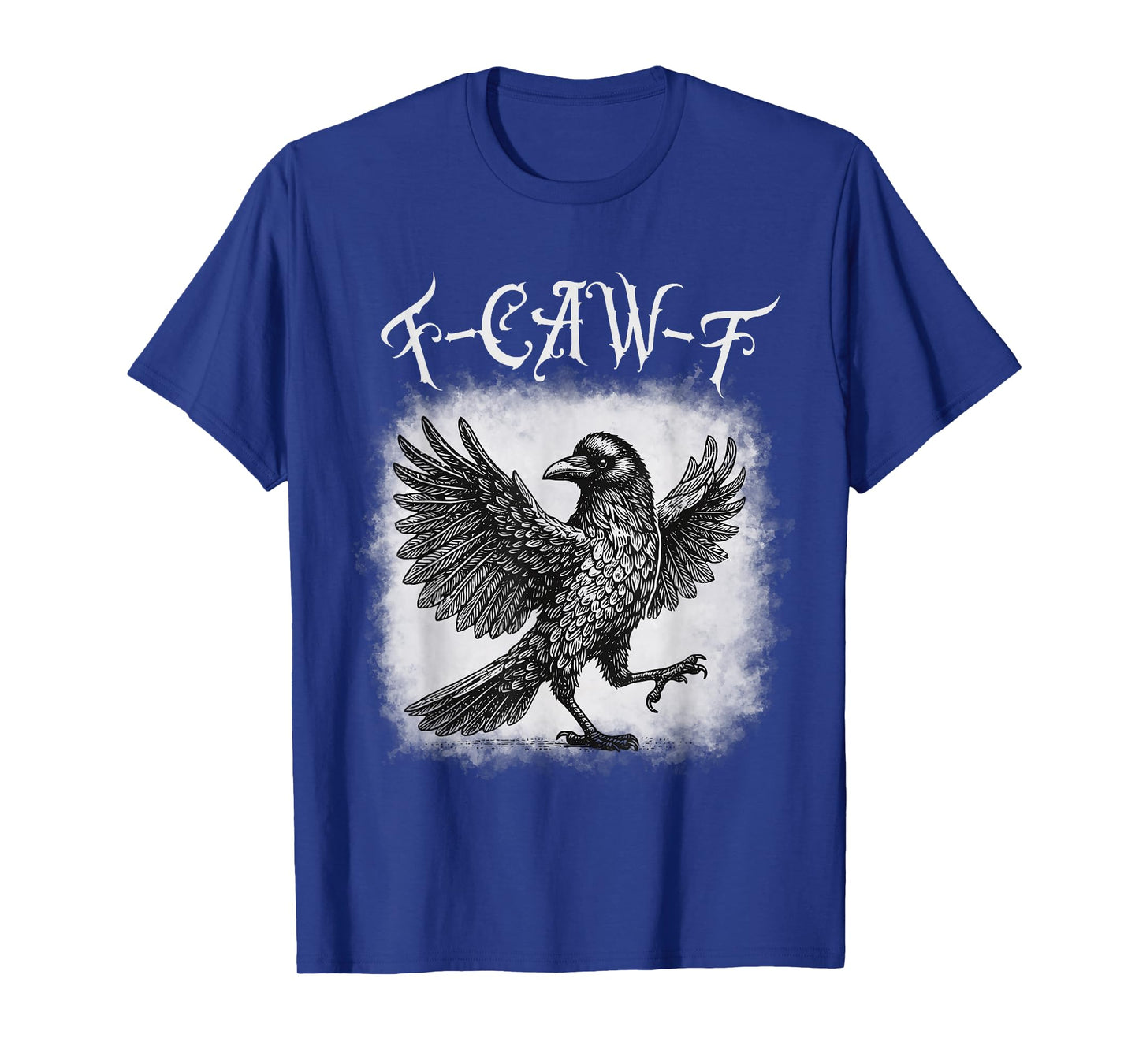F-Caw-F Crow Funny Vintage Gothic Bird T-Shirt