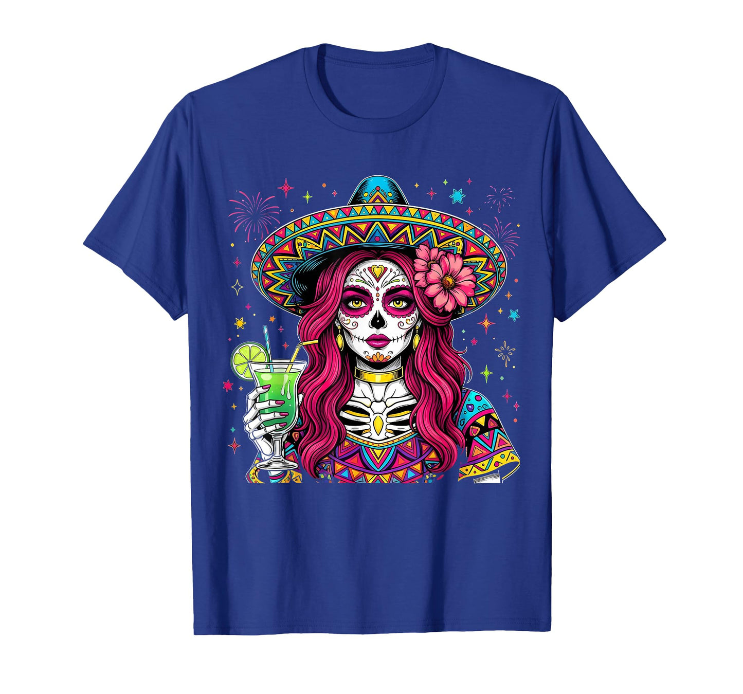 Day of The Dead Funny Mexican Party Dia de Los Muertos T-Shirt