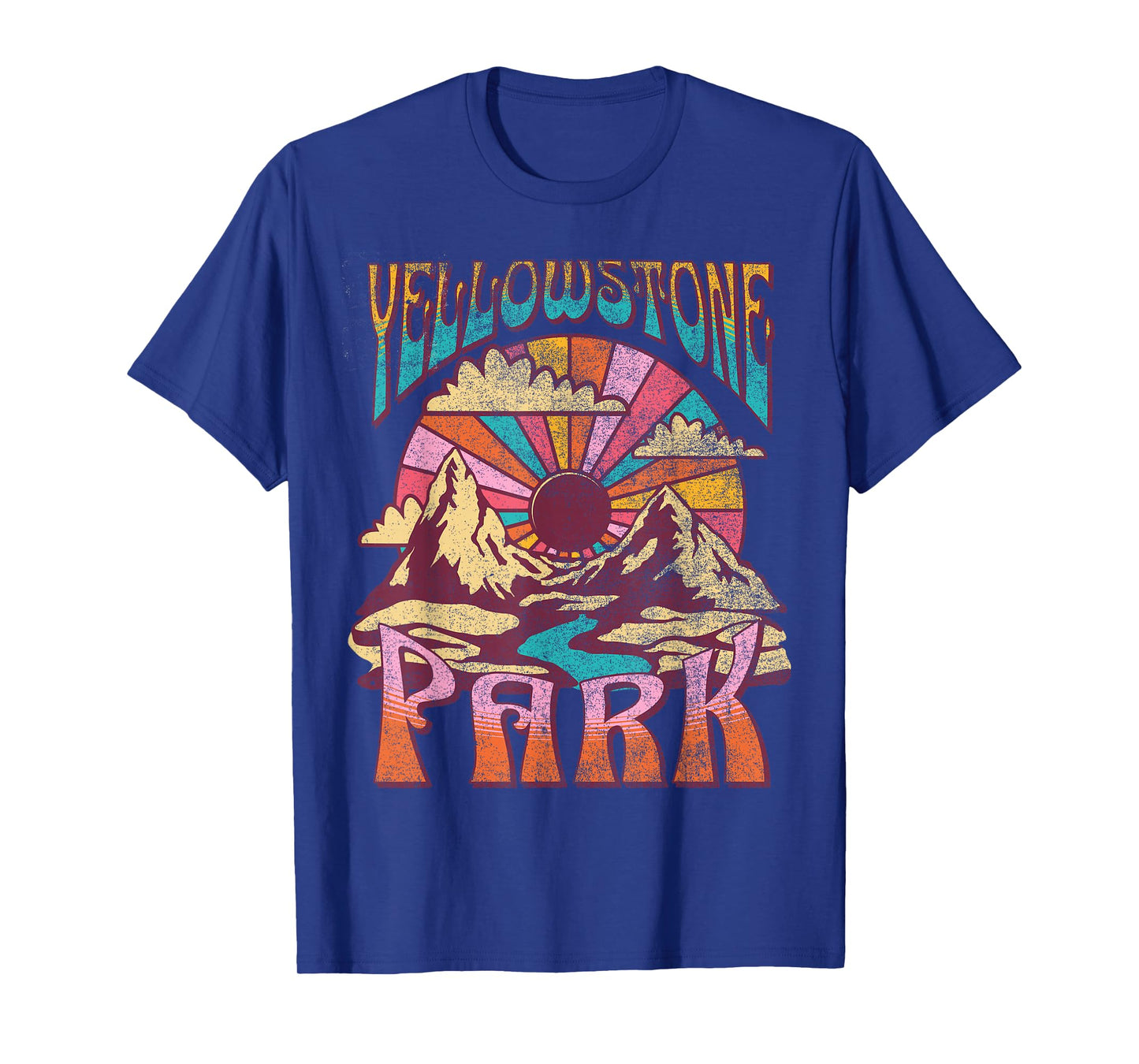 Yellowstone Wyoming Nature Hike Mountain Outdoors T-Shirt