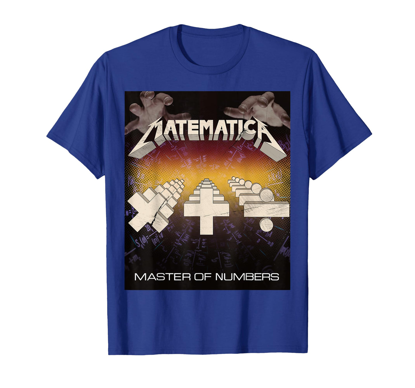 Matematica Master Of Numbers Math Teachers Puppets Parody T-Shirt
