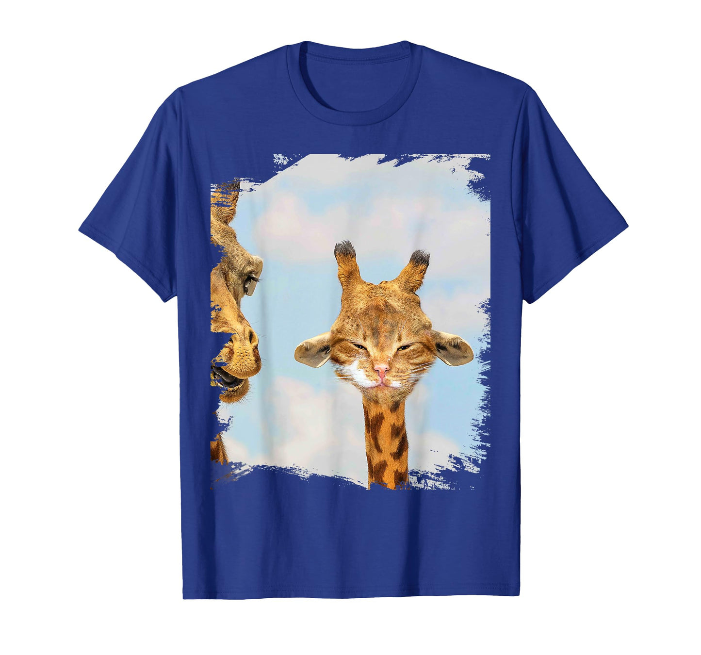 Girat Cat Giraffe Hybrid Men Women Kids T-Shirt