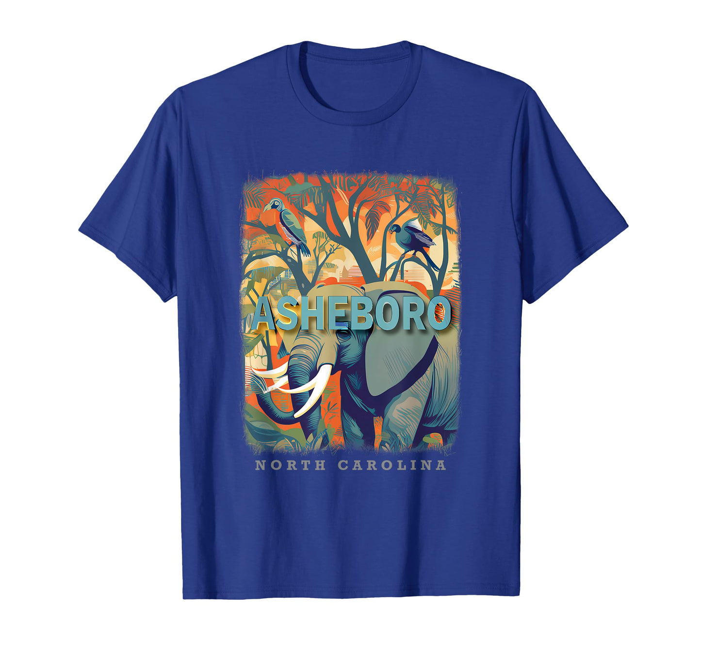 Asheboro North Carolina NC Zoological Wonders SD216 T-Shirt