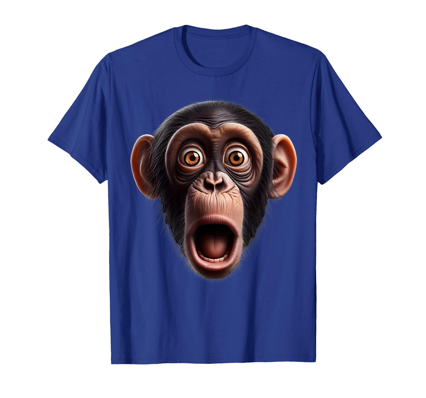 Funny Monkey Face chimpanzee T-Shirt