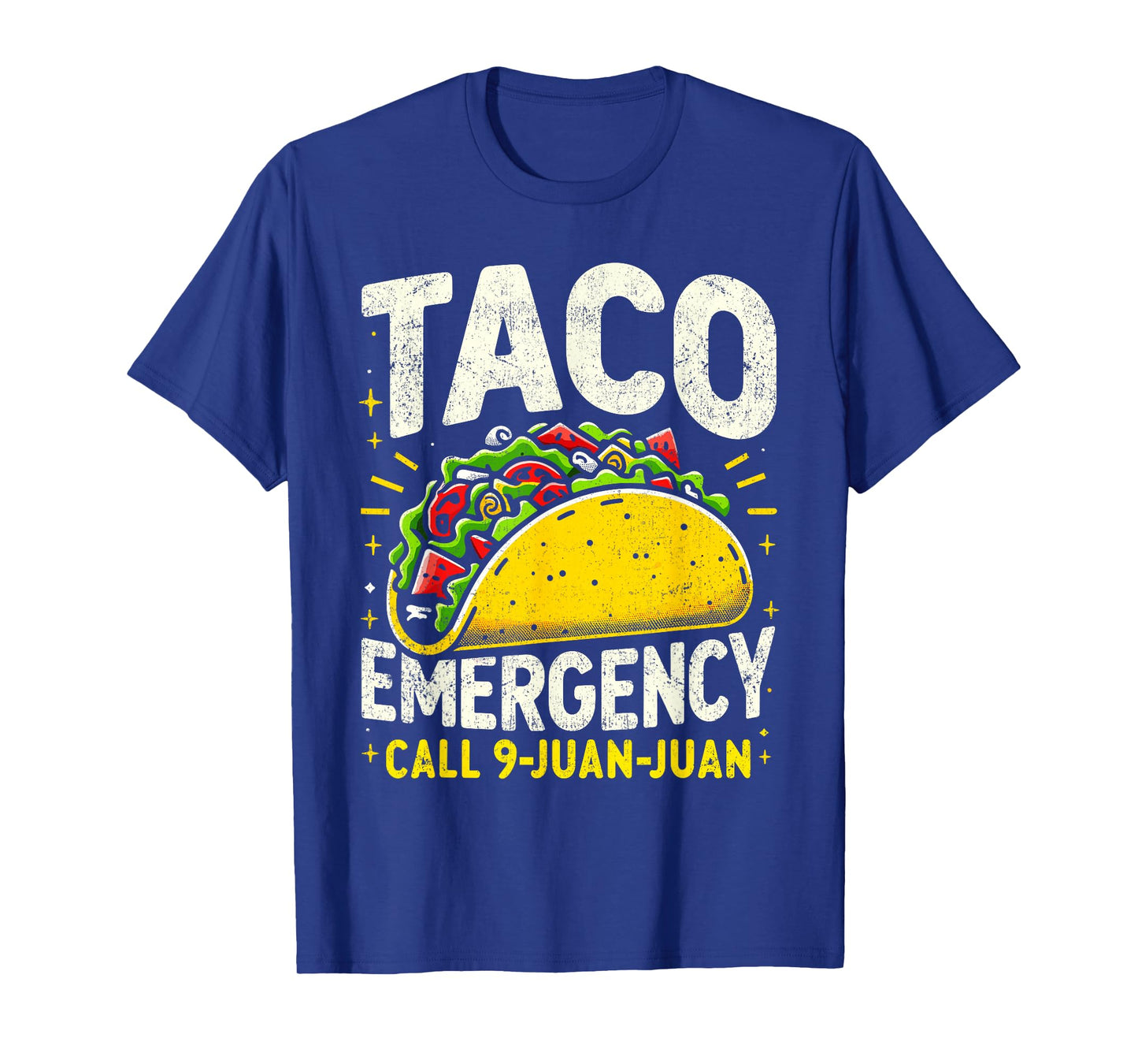 Taco Emergency Call 9 Juan Juan Funny Cinco de Mayo Men T-Shirt